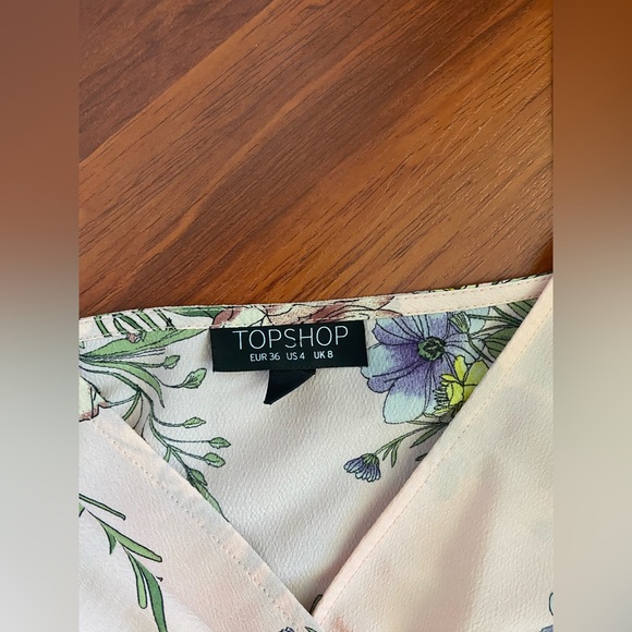 TOPSHOP .WRAP DRESS. - Picture 3 of 4